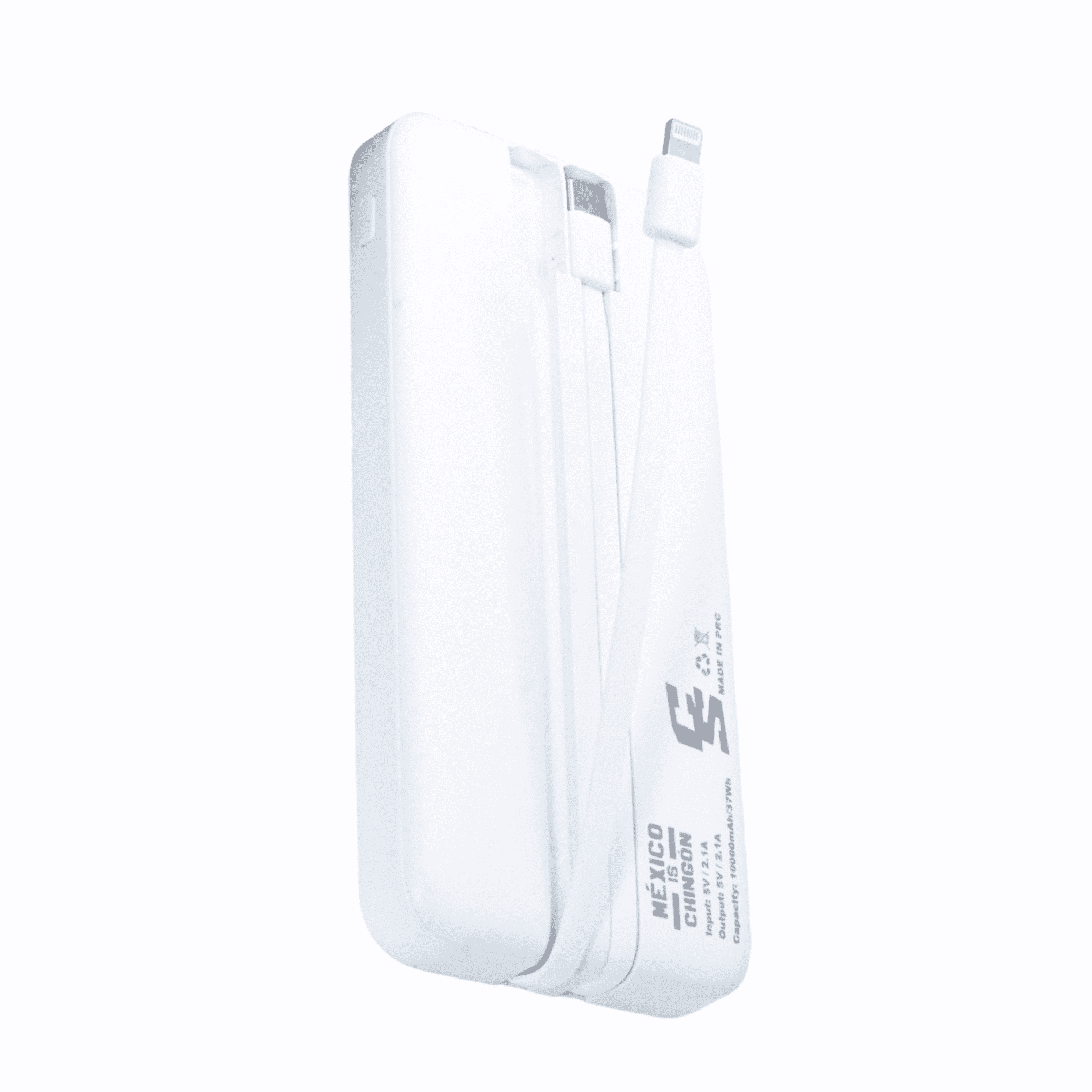 POWERBANK 10,000 BLANCA CYBERSHOP - IP/TC MQ-P226B - Imagen 5